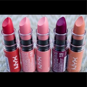 Bundles of Lipsticks from NYX Cosmetics 👄💄💋